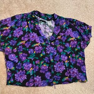 Vintage Gitano floral top